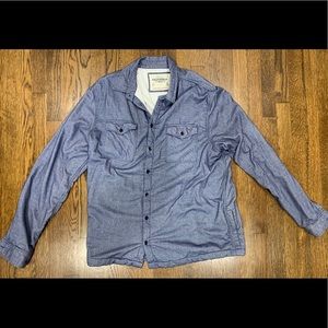 California Cowboy - Men’s Denim Flannel Shirt